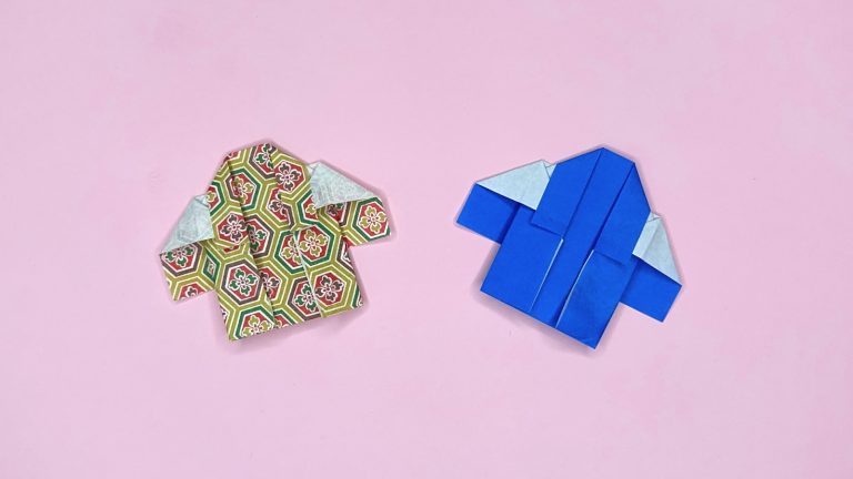 How to Fold an Origami Happi 👘 Step-by-Step Instructions
